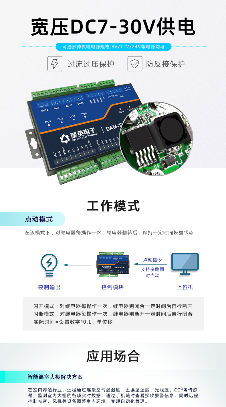 DAM-T0455-MT 工業(yè)級網(wǎng)絡(luò)數(shù)采控制器工作模式