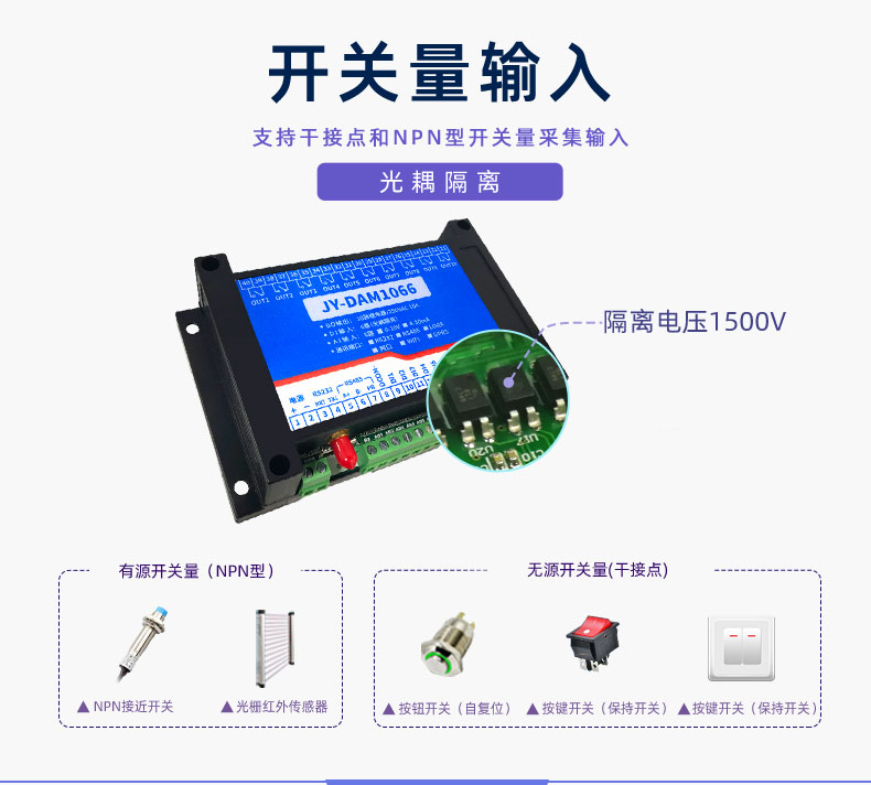 LoRa1066 LoRa無線控制模塊開關量輸入