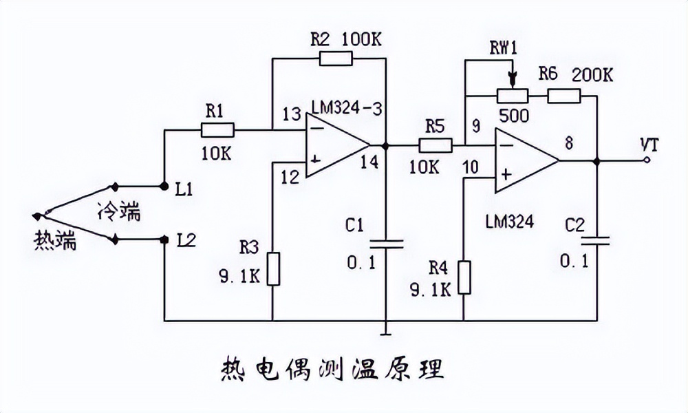 熱點偶測溫原理