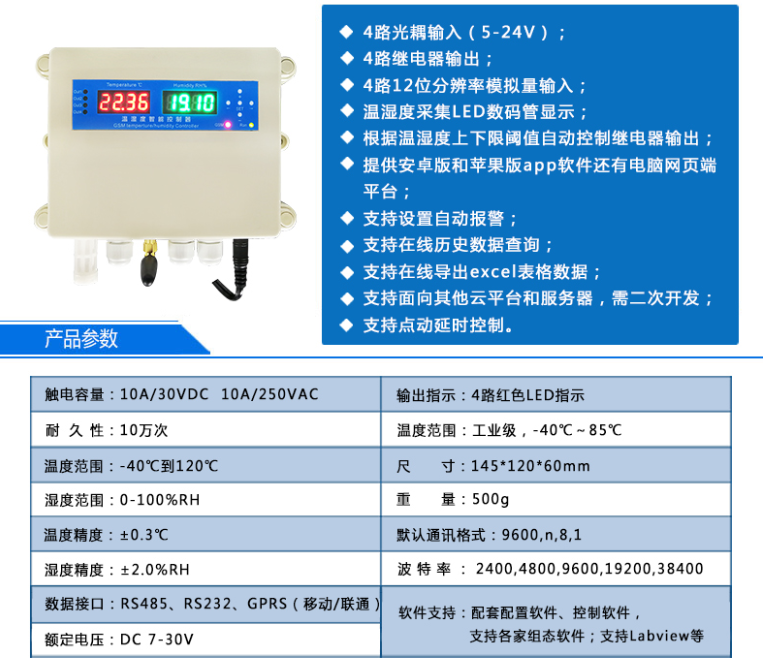 聚英溫濕度傳感器