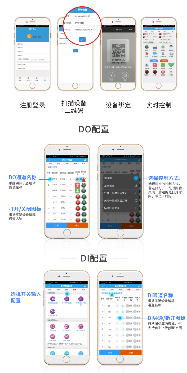 DAM-1600TA 遠程智能控制器云平臺配置