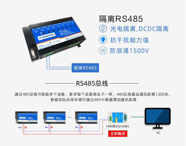 隔離RS485接口