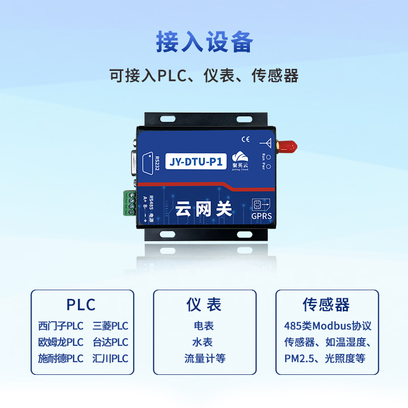 Modbus 云網關 可接入設備