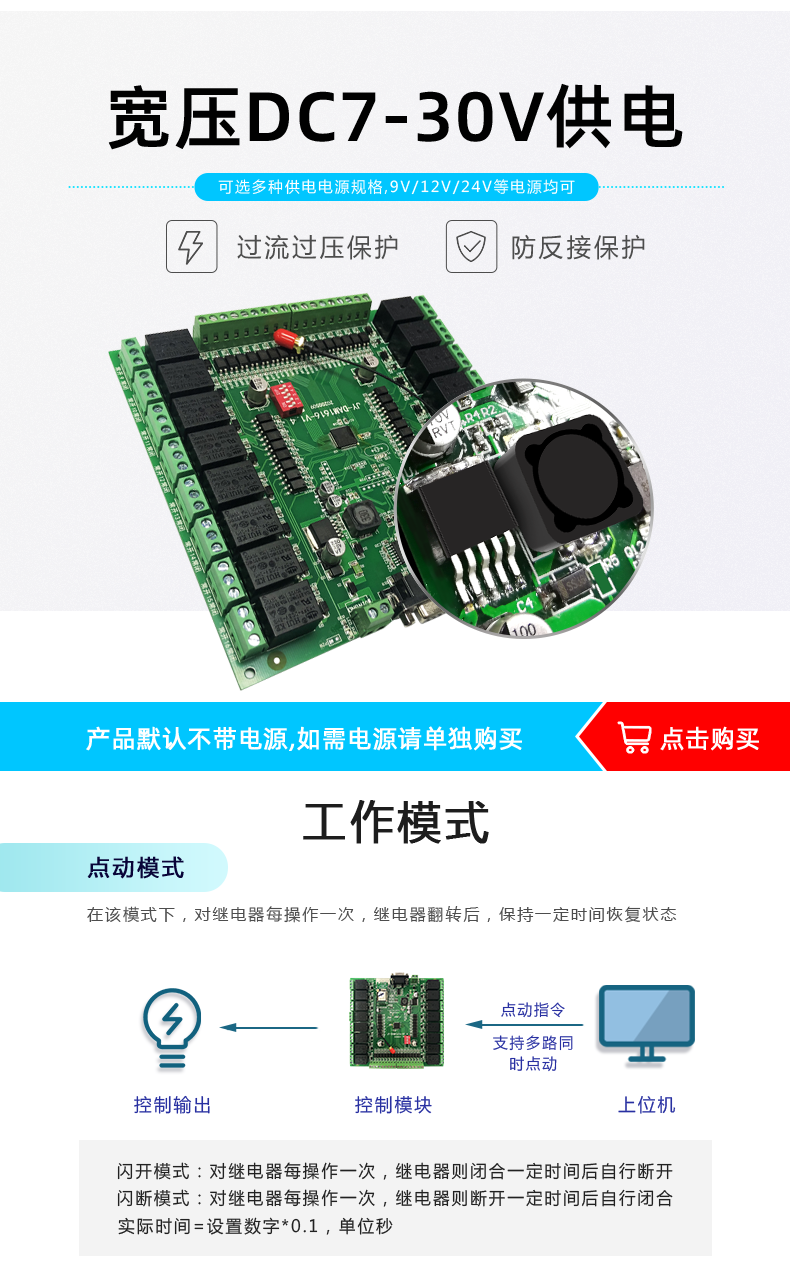 DAM-1616 工業(yè)級網(wǎng)絡控制模塊寬壓供電